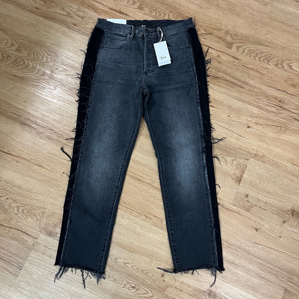 3x1 jeans Cora crop  NWT